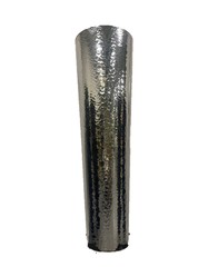 Tall Shiny Hammered Stainless Steel XL Planter