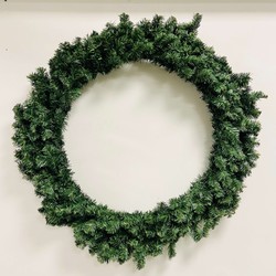 Giant Undecorated Artificial Wreath (1.1 metres)