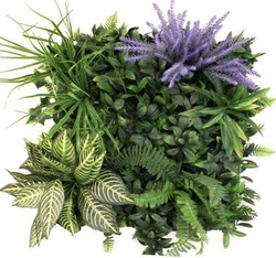 Artificial Provencal Forest Green wall