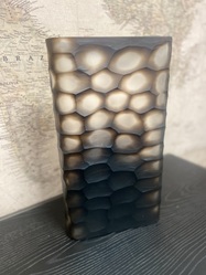 Brown Tortoise Shell Effect Vase
