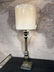 Ursa Table Lamp With Linen Shade