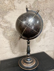 Antique Style Globe On Stand