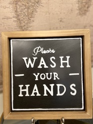 'Wash Your Hands' Sign