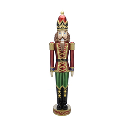 168cm Red and Green Light Up Nutcracker