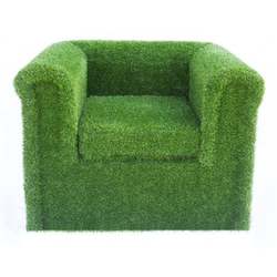 Artificial Grass Armchair