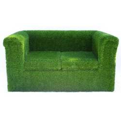 2 seater Artificial Grass Sofa