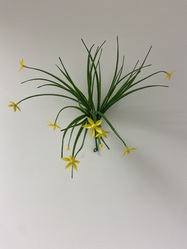 Artificial Yellow Mini Grass Plant